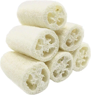 6 Pack Natural Organic Loofah Sponge Body Scrubber Spa Exfoliating Wash Luffa 6 Pack Natural Organic Loofah Sponge Body Scrubber Spa Exfoliating Wash Luffa