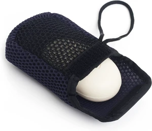 Dual-Sided Exfoliating Body Scrubber Soap Pouch Dual-Sided Exfoliating Body Scrubber Soap Pouch