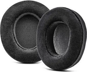 Nova Pro Wireless Replacement Earpads for Arctis Nova Pro Wireless Headset by, Improved Durability and Sound Isolation I Add Thickness (Soft Velour) Nova Pro Wireless Replacement Earpads for Arctis Nova Pro Wireless Headset by, Improved Durability and Sound Isolation I Add Thickness (Soft Velour)