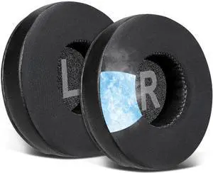 Cooling Gel Earpads Replacement for Skullcandy Cassette On-Ear Wireless Headphones, Ear Pads Cushions with Ice Silk Fabric, High-Density Foam - Black Cooling Gel Earpads Replacement for Skullcandy Cassette On-Ear Wireless Headphones, Ear Pads Cushions with Ice Silk Fabric, High-Density Foam - Black