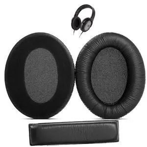 HD206 Earpad Headband Replacement for Sennheiser HD 206 HD201 HD180 Headset | Ear Pads Cushions with Protein Leather & Memory Foam Covers - Black HD206 Earpad Headband Replacement for Sennheiser HD 206 HD201 HD180 Headset | Ear Pads Cushions with Protein Leather & Memory Foam Covers - Black