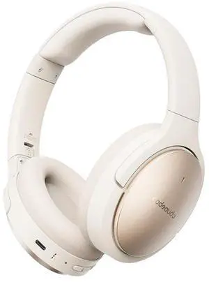 JN3 Noise Cancelling Headphones, LDAC Hi-Res Audio, 115H Battery Life, Bluetooth 6.0, Deep Bass, Spatial Audio, Over-Ear Wireless Headphones with Mic (Apricot White) JN3 Noise Cancelling Headphones, LDAC Hi-Res Audio, 115H Battery Life, Bluetooth 6.0, Deep Bass, Spatial Audio, Over-Ear Wireless Headphones with Mic (Apricot White)