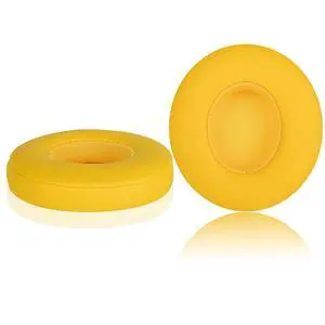 Solo 2.0/3.0 Replacement Earpads, Memory Foam Ear Cushion Cover for Beats Solo 2.0/3.0 Wireless On Ear Headphones ONLY (Yellow) Solo 2.0/3.0 Replacement Earpads, Memory Foam Ear Cushion Cover for Beats Solo 2.0/3.0 Wireless On Ear Headphones ONLY (Yellow)