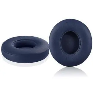 Solo 2.0/3.0 Replacement Earpads, Memory Foam Ear Cushion Cover for Beats Solo 2.0/3.0 Wireless On Ear Headphones ONLY (Navy Blue) Solo 2.0/3.0 Replacement Earpads, Memory Foam Ear Cushion Cover for Beats Solo 2.0/3.0 Wireless On Ear Headphones ONLY (Navy Blue)