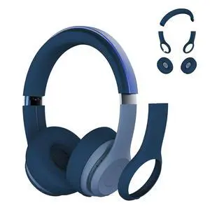 3 in 1 Silicone Protective Cover Compatible with Beats Solo 4 Headphones,Anti-Scratch Shockproof Earpads Cover/Shell Cover/Headband Cover,Soft Silicone Protector Accessories (Deep Blue) 3 in 1 Silicone Protective Cover Compatible with Beats Solo 4 Headphones,Anti-Scratch Shockproof Earpads Cover/Shell Cover/Headband Cover,Soft Silicone Protector Accessories (Deep Blue)