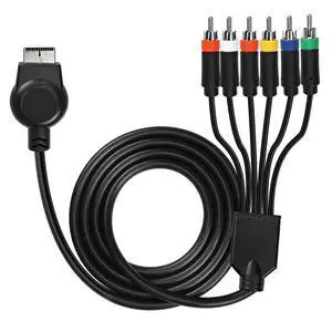 PS3 PS2 Component AV Cable,HD Audio Video Cable 5RCA YPbPr Component + RCA Video Audio Cable for PS2/PS3 Console - 1.8M, Black PS3 PS2 Component AV Cable,HD Audio Video Cable 5RCA YPbPr Component + RCA Video Audio Cable for PS2/PS3 Console - 1.8M, Black
