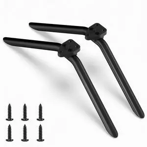 Metal TV Legs Only for 65R4A5R 65R6A5R Roku TV Stand Legs, for Roku Select/Plus Series Models Listed with Screws, Anti Slip Pads and Instruction, Easy Installation Metal TV Legs Only for 65R4A5R 65R6A5R Roku TV Stand Legs, for Roku Select/Plus Series Models Listed with Screws, Anti Slip Pads and Instruction, Easy Installation