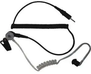 Earbud, Black, 2.5mm Jack, Plastic/Metal Earbud, Black, 2.5mm Jack, Plastic/Metal