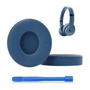 Replacement Ear Pads for Beats Solo 4 On-Ear Headphone, Blue | Solo 4 Ear Pads for Beats Solo4 Headphone Replacement Ear Pads for Beats Solo 4 On-Ear Headphone, Blue | Solo 4 Ear Pads for Beats Solo4 Headphone