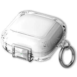 Case for Beats Fit Pro (2012), Clear Protective Cover Compatible with Beats Fit Pro Case Cover with Safety Lock, Shockproof TPU Shell with Carabiner - Clear Case for Beats Fit Pro (2012), Clear Protective Cover Compatible with Beats Fit Pro Case Cover with Safety Lock, Shockproof TPU Shell with Carabiner - Clear