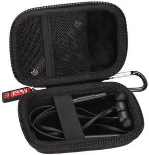Earphone Case Suitable for BeatsX, Beats Flex, Powerbeats2, Powerbeats3 Earphones, Bluetooth Sports Headphones, Portable Protective Case, Black Earphone Case Suitable for BeatsX, Beats Flex, Powerbeats2, Powerbeats3 Earphones, Bluetooth Sports Headphones, Portable Protective Case, Black