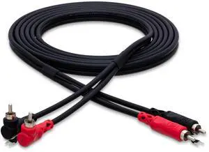 CRA-203DJ Stereo Interconnect, Dual RCA to Dual Right-angle RCA with Ground Wire, 9.8 Feet CRA-203DJ Stereo Interconnect, Dual RCA to Dual Right-angle RCA with Ground Wire, 9.8 Feet