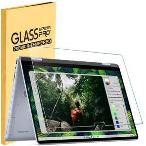 Tempered Glass Screen Protector for 2026 New Dell 16 Plus 2-in-1 (DB06250) & Dell 16 7640 (2-in-1) 16 inch Laptop 9H Hardness Anti-Scratch, Ultra HD Clear Tempered Glass Screen Protector for 2026 New Dell 16 Plus 2-in-1 (DB06250) & Dell 16 7640 (2-in-1) 16 inch Laptop 9H Hardness Anti-Scratch, Ultra HD Clear