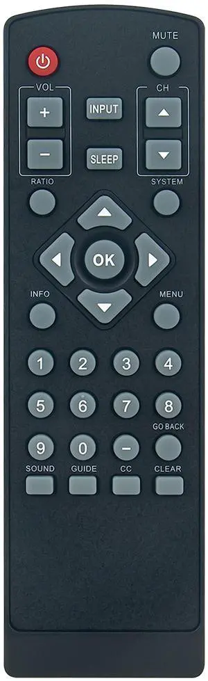 R230D1A Replace Remote Control Compatible with RCA Hospitality LED HDTV | J32BE926 J40BE926 J43BE926 J49BE926 J55BE926 J28LV840 J32LV840 J40LV840 J43LV840 J49LV840 J65LV840 R230D1A Replace Remote Control Compatible with RCA Hospitality LED HDTV | J32BE926 J40BE926 J43BE926 J49BE926 J55BE926 J28LV840 J32LV840 J40LV840 J43LV840 J49LV840 J65LV840