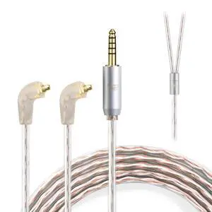 ER4SR to 4.4MM Upgraded Replacement Cable for Etymotic Earphones Cable 4 Core for Etymotic ER4SR ER4XR ER3XR ER3SE ER2XR ER2SE LN008099 3.94FT ER4SR to 4.4MM Upgraded Replacement Cable for Etymotic Earphones Cable 4 Core for Etymotic ER4SR ER4XR ER3XR ER3SE ER2XR ER2SE LN008099 3.94FT