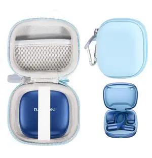 Case for Raycon Essential Open Ear Earbuds (Blue) Case for Raycon Essential Open Ear Earbuds (Blue)