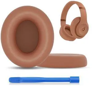 Replacement Ear Pads Cover Compatible with Beats Studio Pro Over-Ear Headphone, Dune Ear Pads Cushions Replacement Ear Pads Cover Compatible with Beats Studio Pro Over-Ear Headphone, Dune Ear Pads Cushions