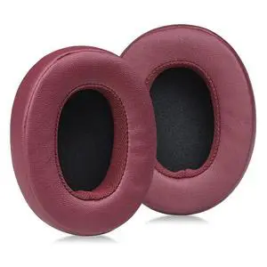 Ear Pads Cushion, Replacement Protein Leather Earpads for Skullcandy Crusher Wireless Crusher Evo ANC HESH 3.0 Over-ear Headphones(Deep Red) Ear Pads Cushion, Replacement Protein Leather Earpads for Skullcandy Crusher Wireless Crusher Evo ANC HESH 3.0 Over-ear Headphones(Deep Red)