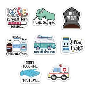 Funny Nurse Stickers 80 Pcs Medical Staff Accessories Decals for Notebook Water Bottle Luggage 2'' Appreciation Gifts Stickers for ICU ER EMT Surgical Tech Nursing Doctor Student Assistant Funny Nurse Stickers 80 Pcs Medical Staff Accessories Decals for Notebook Water Bottle Luggage 2'' Appreciation Gifts Stickers for ICU ER EMT Surgical Tech Nursing Doctor Student Assistant