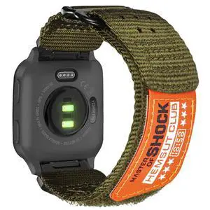 Rugged Nylon Sports Strap for Garmin Venu Sq/Sq 2, Venu 2/3/Plus/Musice.Venu 4-45mm,Woven Loop Quick-Dry Watch Band with Stainless Steel Buckle (Not for Venu 4 41mm Venu 2S) Rugged Nylon Sports Strap for Garmin Venu Sq/Sq 2, Venu 2/3/Plus/Musice.Venu 4-45mm,Woven Loop Quick-Dry Watch Band with Stainless Steel Buckle (Not for Venu 4 41mm Venu 2S)