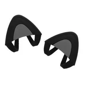 Cat Ears for Overear Headphone (Set of 2) - Fits Headbands 1" to 1.5" (2.5cm to 3.8cm) Diameter - Black/Grey Cat Ears for Overear Headphone (Set of 2) - Fits Headbands 1" to 1.5" (2.5cm to 3.8cm) Diameter - Black/Grey