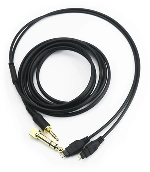 Replacement Audio Upgrade Cable Compatible with Sennheiser HD650, HD600, HD580, HD660S, HD58X, HD565, HD545, HD535, HD525, HD265, Massdrop HD6XX Headphones 1.5meters/4.9feet Replacement Audio Upgrade Cable Compatible with Sennheiser HD650, HD600, HD580, HD660S, HD58X, HD565, HD545, HD535, HD525, HD265, Massdrop HD6XX Headphones 1.5meters/4.9feet