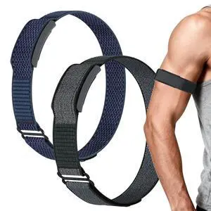 2 Pack Bicep Bands Compatible with Amazfit Helio Straps, Nylon Soft Adjustable Hook and Loop Ankle/Arm Band, Sport Replacement Breathable Wristbands for Men & Women Fitness Training 2 Pack Bicep Bands Compatible with Amazfit Helio Straps, Nylon Soft Adjustable Hook and Loop Ankle/Arm Band, Sport Replacement Breathable Wristbands for Men & Women Fitness Training