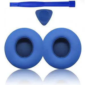 Replacement Ear Pads for Beats Solo 3, Ear Cushions for Beats Solo 2 & Solo 3 Wireless/Wired Headphones, Replacement Ear Pads Cushion Cover Comfortable Durable Cushion (Blue) Replacement Ear Pads for Beats Solo 3, Ear Cushions for Beats Solo 2 & Solo 3 Wireless/Wired Headphones, Replacement Ear Pads Cushion Cover Comfortable Durable Cushion (Blue)