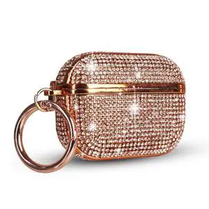 for AirPods 4 Case Glitter Bling Rhinestone Diamond Bedazzled Shiny Sparkle Cute for AirPods 4 Cover for Girls Women Wireless Charging Luxury Chrome Skin for Apple AirPods 4 Rose Gold for AirPods 4 Case Glitter Bling Rhinestone Diamond Bedazzled Shiny Sparkle Cute for AirPods 4 Cover for Girls Women Wireless Charging Luxury Chrome Skin for Apple AirPods 4 Rose Gold