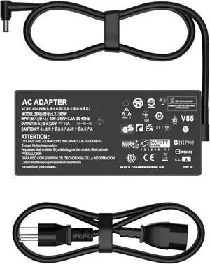 280W AC Charger Fit for Asus ROG ADP-280EB B ADP-280EB F | 20V 14A Laptop Power Supply Adapter for ROG Strix Scar, Zephyrus, TUF Gaming Laptop, 6.0×3.7mm Connector 280W AC Charger Fit for Asus ROG ADP-280EB B ADP-280EB F | 20V 14A Laptop Power Supply Adapter for ROG Strix Scar, Zephyrus, TUF Gaming Laptop, 6.0×3.7mm Connector