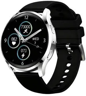 Smart Watch Fitness Tracker for iPhone Android for Women Men, Activity Tracker with Calorie & Step Counter, 150+ Sports, Daily Workout & Sleep MonitorIP68 Waterproof Smartwatch (Black) Smart Watch Fitness Tracker for iPhone Android for Women Men, Activity Tracker with Calorie & Step Counter, 150+ Sports, Daily Workout & Sleep MonitorIP68 Waterproof Smartwatch (Black)