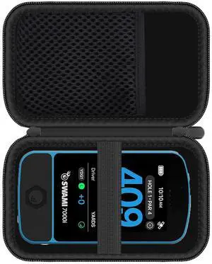 Compatible for Izzo Swami Golf Case, Durable EVA Carrying Case, Shockproof & Lightweight Protective Cover Compatible with Izzo Swami Golf 700i (Black) Compatible for Izzo Swami Golf Case, Durable EVA Carrying Case, Shockproof & Lightweight Protective Cover Compatible with Izzo Swami Golf 700i (Black)