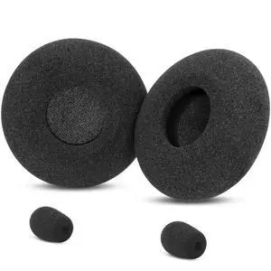 Earpads for Jabra Biz 2300 USB Duo/Biz 2300 QD/Biz 2300 MS Headset | Replacement Ear Cushions Spong Foam Covers Accessories-Black (Not fit Biz 2400/1500) Earpads for Jabra Biz 2300 USB Duo/Biz 2300 QD/Biz 2300 MS Headset | Replacement Ear Cushions Spong Foam Covers Accessories-Black (Not fit Biz 2400/1500)