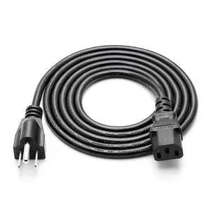 10 FT Power Cord Replacement for Samsung/Vizio/LG TV, Dell HP Monitor - 10A 125V 3 Prong Power Supply Cable UL Listed 10 FT Power Cord Replacement for Samsung/Vizio/LG TV, Dell HP Monitor - 10A 125V 3 Prong Power Supply Cable UL Listed