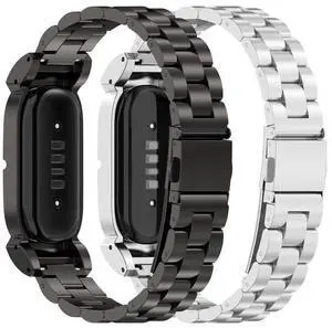 Compatible with Google Fitbit Air Bands for Women Men, Waterproof Premium Stainless Steel Metal Mesh Buckle Watch Band Replacement Strap for Google Fitbit Air Smartwatch Compatible with Google Fitbit Air Bands for Women Men, Waterproof Premium Stainless Steel Metal Mesh Buckle Watch Band Replacement Strap for Google Fitbit Air Smartwatch