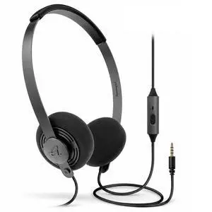 Gadhouse Wesley Wired On-Ear Headphones with Microphone 40mm Dynamic Drivers, Retro 80s Style Headphones for Music & Calls, Lightweight PU Leather Headband, Includes USB-C & 6.35mm Adapters, 105g Gadhouse Wesley Wired On-Ear Headphones with Microphone 40mm Dynamic Drivers, Retro 80s Style Headphones for Music & Calls, Lightweight PU Leather Headband, Includes USB-C & 6.35mm Adapters, 105g