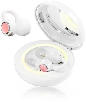 FairyClip A2 Open-Ear Earbuds, Clip On AI Translation Headphones, Wireless Adaptive Comfort Bluetooth 5.4 Waterproof 28H Earphone Makeup Mirror for Sports & Workouts Women Gifts, Dawn Pink FairyClip A2 Open-Ear Earbuds, Clip On AI Translation Headphones, Wireless Adaptive Comfort Bluetooth 5.4 Waterproof 28H Earphone Makeup Mirror for Sports & Workouts Women Gifts, Dawn Pink