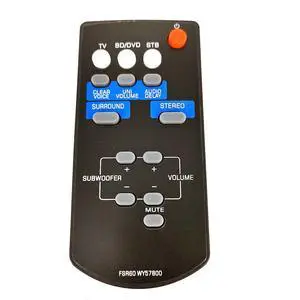 New FSR60 WY57800 for Yamaha Soundbar Remote Control ATS-1010 YAS-101 YAS-101BL YAS-CU201 ATS1010 YAS101 YAS101BL New FSR60 WY57800 for Yamaha Soundbar Remote Control ATS-1010 YAS-101 YAS-101BL YAS-CU201 ATS1010 YAS101 YAS101BL