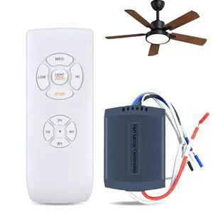 Remote Control Kit,for Hunter/Harbor Breeze Ceiling Fan lamp | for Westinghouse/Honeywell/QlACHlP,for Receiver, Universal Remote Control Kit,for Hunter/Harbor Breeze Ceiling Fan lamp | for Westinghouse/Honeywell/QlACHlP,for Receiver, Universal
