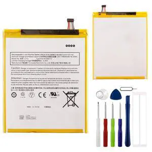 Replacement Battery ST33 58-000313 Compatible with HD 8 Table Kids(10th Generation) K72LL4-2020 Release with Tools Replacement Battery ST33 58-000313 Compatible with HD 8 Table Kids(10th Generation) K72LL4-2020 Release with Tools