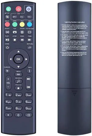 Universal Replacement Remote Control for SuperBox S1, S2, S3, S4, S5 Pro, S5, S6 Max, S6 Ultra Universal Replacement Remote Control for SuperBox S1, S2, S3, S4, S5 Pro, S5, S6 Max, S6 Ultra