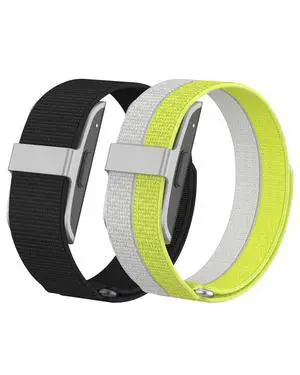 2 Pack Nylon Bands Compatible with Hume Band, Soft Breathable Two-Tone Replacement Straps for Hume Health Band, Adjustable Hook-and-Loop Wristbands for Women and Men 2 Pack Nylon Bands Compatible with Hume Band, Soft Breathable Two-Tone Replacement Straps for Hume Health Band, Adjustable Hook-and-Loop Wristbands for Women and Men