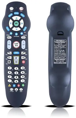 Replace Remote for Frontier Verizon FiOS Systems TV RC26655006/03B P265V3.1 Replace Remote for Frontier Verizon FiOS Systems TV RC26655006/03B P265V3.1