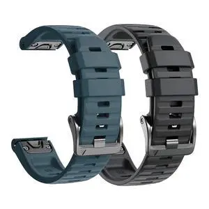 Compatible with Fenix 6 Pro Band 22mm Easy Fit for Fenix 5/Fenix 5 Plus/Fenix 6/Fenix 6 Pro/Forerunner 935/Forerunner 945/Approach S60/Quatix 5(Black/Slate) Compatible with Fenix 6 Pro Band 22mm Easy Fit for Fenix 5/Fenix 5 Plus/Fenix 6/Fenix 6 Pro/Forerunner 935/Forerunner 945/Approach S60/Quatix 5(Black/Slate)