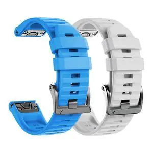 Compatible with Fenix 6 Pro Band 22mm Easy Fit for Fenix 5/Fenix 5 Plus/Fenix 6/Fenix 6 Pro/Forerunner 935/Forerunner 945/Approach S60/Quatix 5(Blue/White) Compatible with Fenix 6 Pro Band 22mm Easy Fit for Fenix 5/Fenix 5 Plus/Fenix 6/Fenix 6 Pro/Forerunner 935/Forerunner 945/Approach S60/Quatix 5(Blue/White)