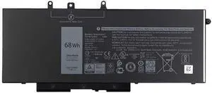 Batterymarket GJKNX Replacement Laptop Battery Compatible with Dell Precision 15 3520 Latitude E5580 E5480 E5280 E5490 E5590 Series GD1JP 0GD1JP (7.6V 68WH) Batterymarket GJKNX Replacement Laptop Battery Compatible with Dell Precision 15 3520 Latitude E5580 E5480 E5280 E5490 E5590 Series GD1JP 0GD1JP (7.6V 68WH)