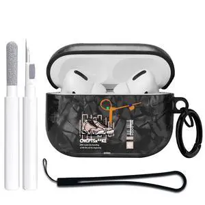 for Airpods Pro Case, Cute Cool Sports Khaki Shoes Pattern TPU Soft Cases for Airpods Pro Case 1st Gen, Shockproof for Airpods Pro 2019 Case Men Women with Cleaner Kit & Lanyard for Airpods Pro Case, Cute Cool Sports Khaki Shoes Pattern TPU Soft Cases for Airpods Pro Case 1st Gen, Shockproof for Airpods Pro 2019 Case Men Women with Cleaner Kit & Lanyard