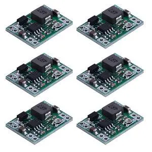 6-Pack MP1584EN Buck Converter, DC-DC, 3A Adjustable | 4.5-28V input to 0.8-20V output, up to 92% efficiency, compact 22x17x4mm, for DIY electronics 6-Pack MP1584EN Buck Converter, DC-DC, 3A Adjustable | 4.5-28V input to 0.8-20V output, up to 92% efficiency, compact 22x17x4mm, for DIY electronics