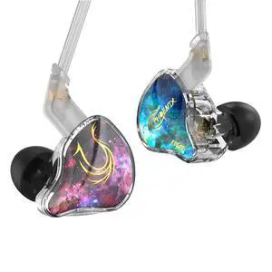 KBEAR Phoenix Wired Earbuds, RedBlue with Mic | in Ear Headphones with 10mm DD+PET Driver, Stereo Clear Sound Gaming Headphones, in Ear Monitor for Music Gaming KBEAR Phoenix Wired Earbuds, RedBlue with Mic | in Ear Headphones with 10mm DD+PET Driver, Stereo Clear Sound Gaming Headphones, in Ear Monitor for Music Gaming