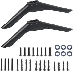 1Pair Replacement TV Feet Compatible with 32-80 Inches Samsung | Compatible with TCL Smart TV,Compatible with Roku,Compatible with LG & Hisense & Vizio Tabletop TV Stand Legs,Screws Included 1Pair Replacement TV Feet Compatible with 32-80 Inches Samsung | Compatible with TCL Smart TV,Compatible with Roku,Compatible with LG & Hisense & Vizio Tabletop TV Stand Legs,Screws Included